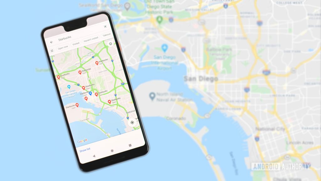 Mobile Location Map