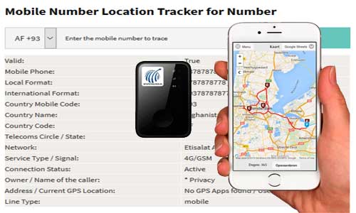 Google Map Tracking Mobile Number