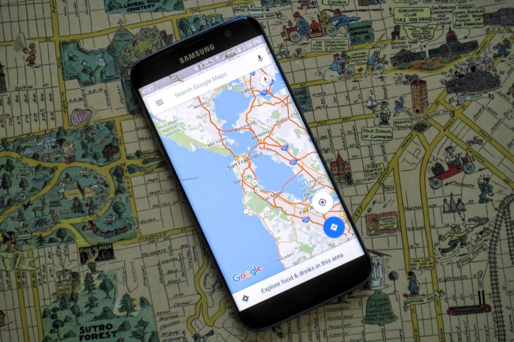 Google Maps Phone Tracker