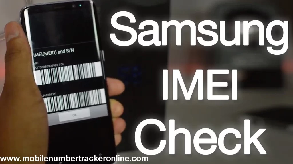 Samsung IMEI Tracker