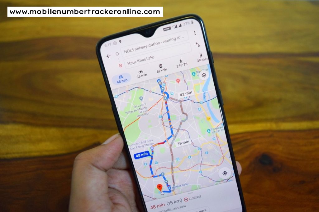 Mobile Tracker Online Google Map