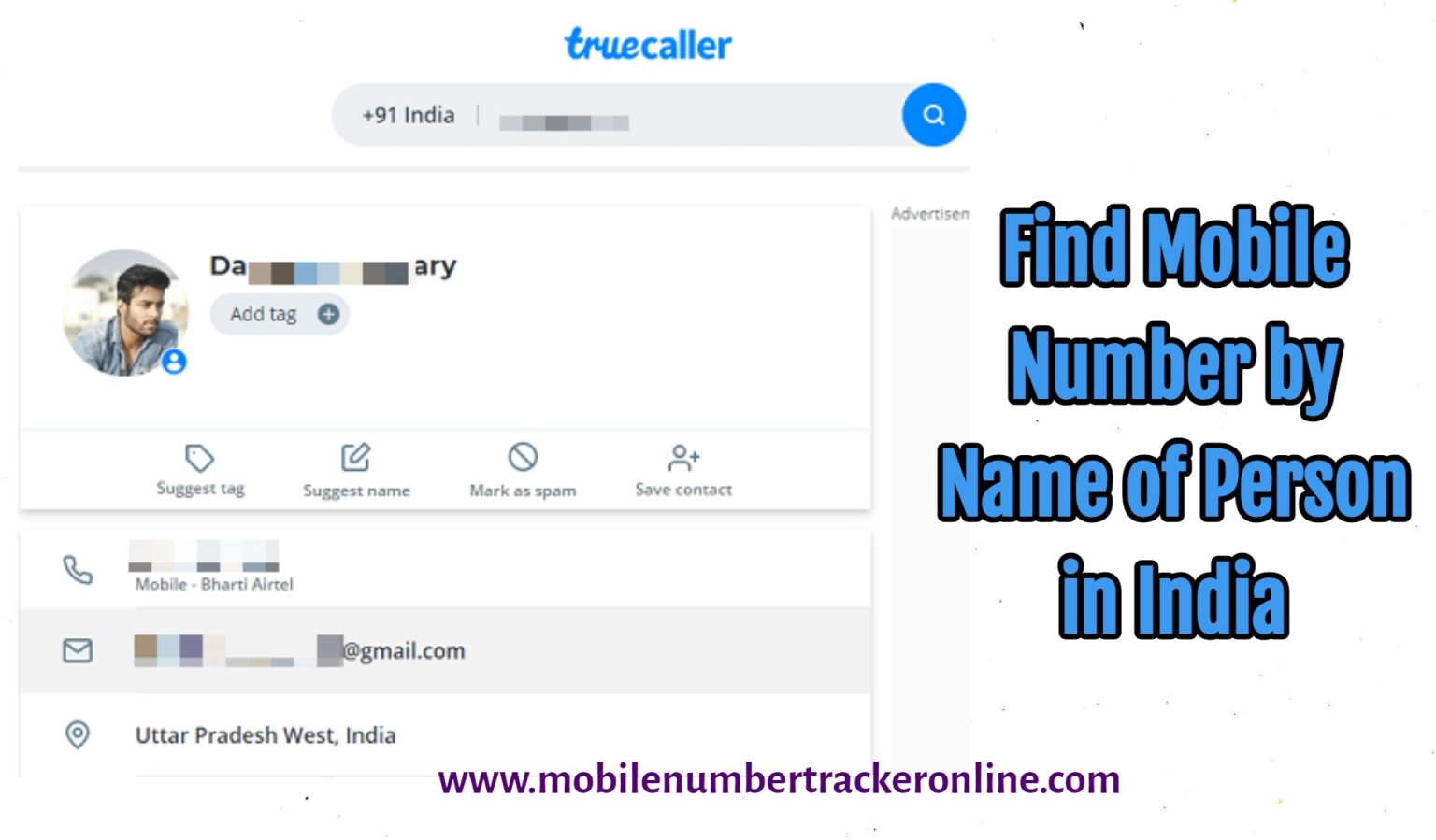 Find Mobile Number By Name Of Person In India