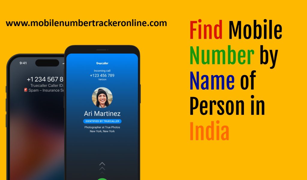 Find Mobile Number by Name of Person in India