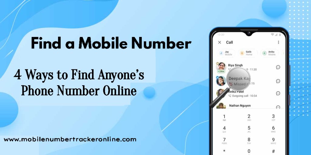 Find a Mobile Number
